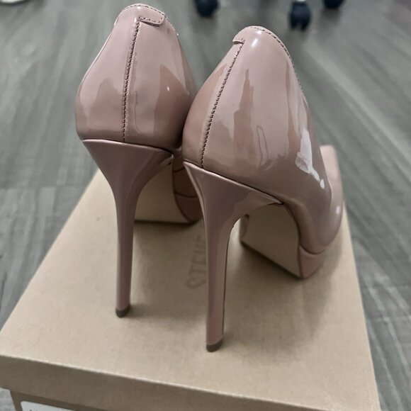 Steve Madden Blush Heels Stilettos Classy Elegant Night Out Shoes - Picture 8 of 8